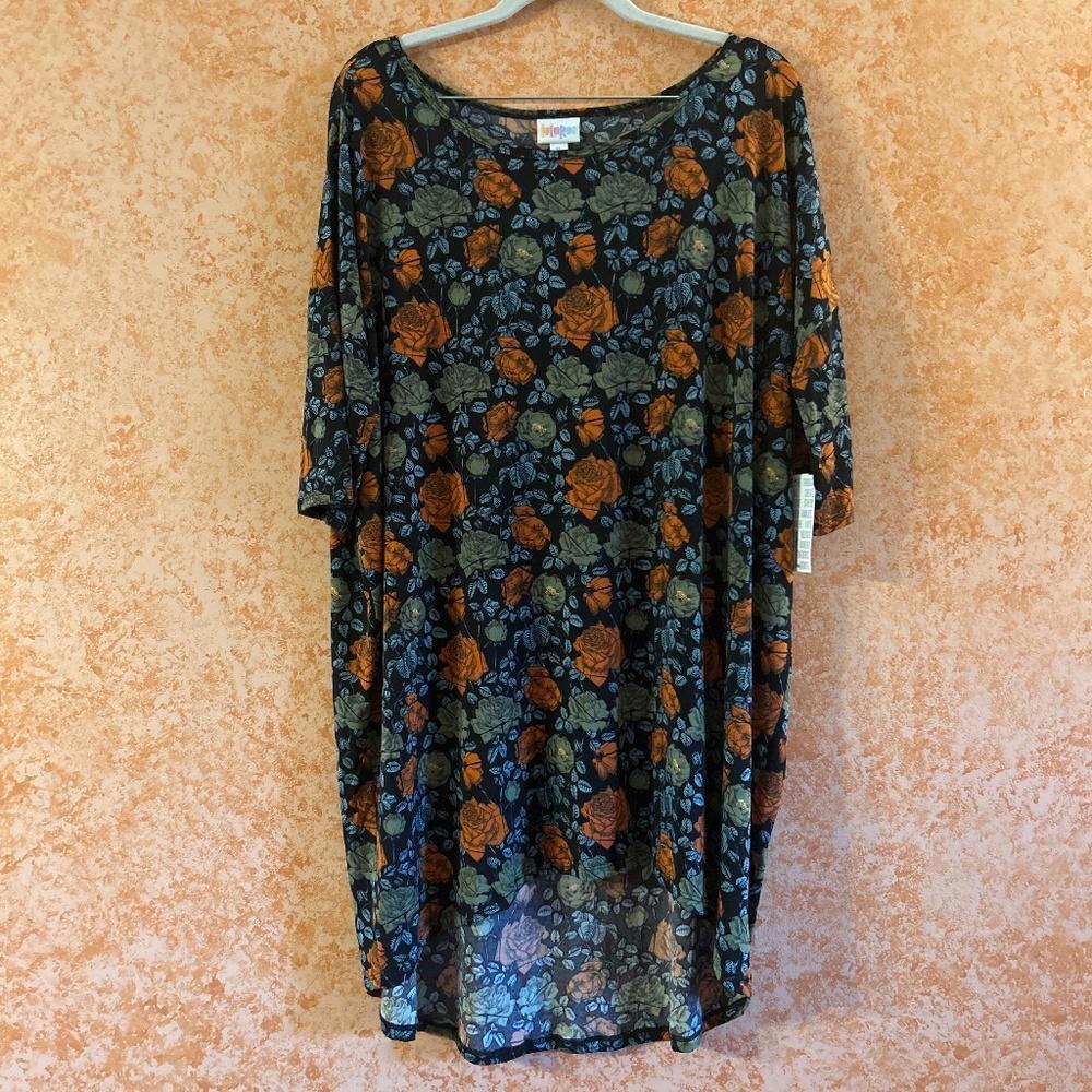 🍁SALE🍁LULAROE Floral Tunic Blouse size XL